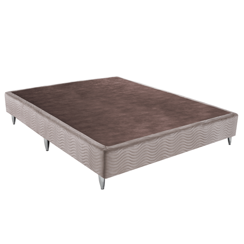 Base Cama Box Casal Better Sleep 138x188cm Ortobom Bege Menor preço em Base Cama Box Casal Better Sleep 138x188cm Ortobom Bege