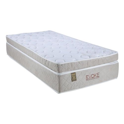 Colchão Solteiro Americano Mola Mega Colchões Evoke Plush Visco Látex -  096x203 - Novo Mundo Mobile