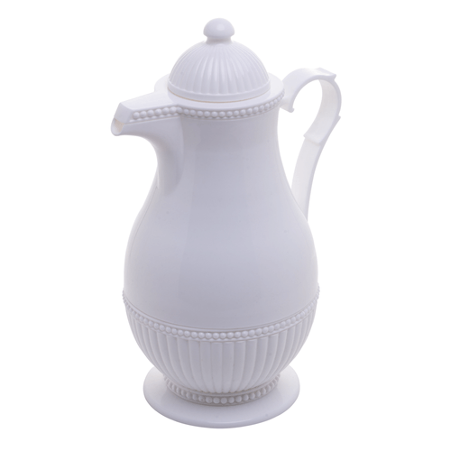 Garrafa Térmica Vintage Lyor, 1 Litro, Branco - 7998 Menor preço em Garrafa Térmica Vintage Lyor, 1 Litro, Branco - 7998