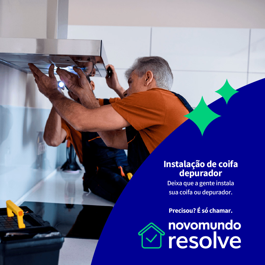Instalação de Coifa Parede / Depurador