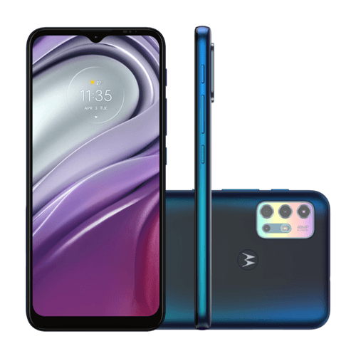 Smartphone Motorola Moto G20, 6.5'', Câmera Quádrupla Traseira, 48MP, 128GB, Tela Max Vision HD+, 4GB RAM, Octa-Core, Verde - XT2128-1 Menor preço em Smartphone Motorola Moto G20, 6.5'', Câmera Quádrupla Traseira, 48MP, 128GB, Tela Max Vision HD+, 4GB RAM, Octa-Core, Verde - XT2128-1