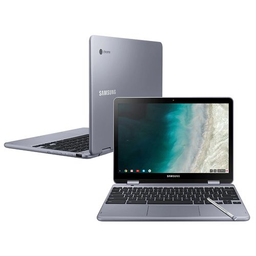 Notebook - Samsung Xe521qab-ad1br Celeron 3965y 1.50ghz 4gb 32gb Ssd Intel Hd Graphics 615 Google Chrome os Chromebook 12,2" Polegadas