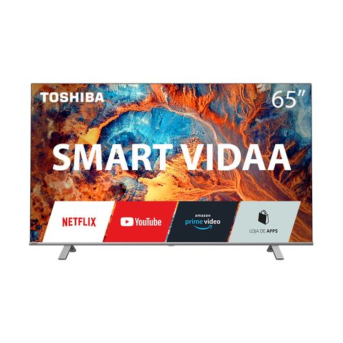 Tv 65" Dled Toshiba 4k - Ultra Hd Smart - 65c350kb