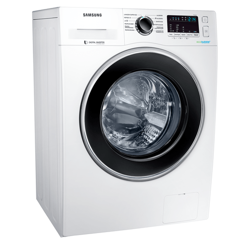 lavadora de roupas samsung 11kg digital inverter ecobubble diamond drum ww11j4453jw