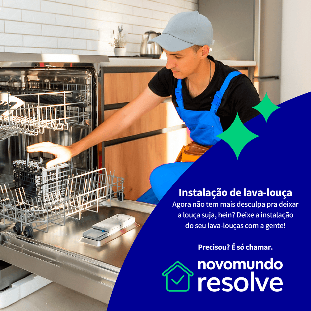 Instalação de Lava Louças com torneira