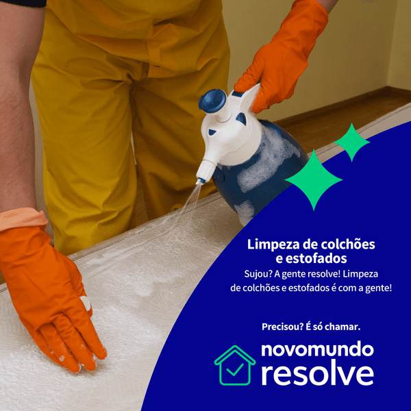 Limpeza de Sofá de 2 lugares