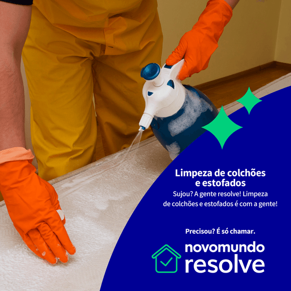 Limpeza de Sofá de 4 lugares