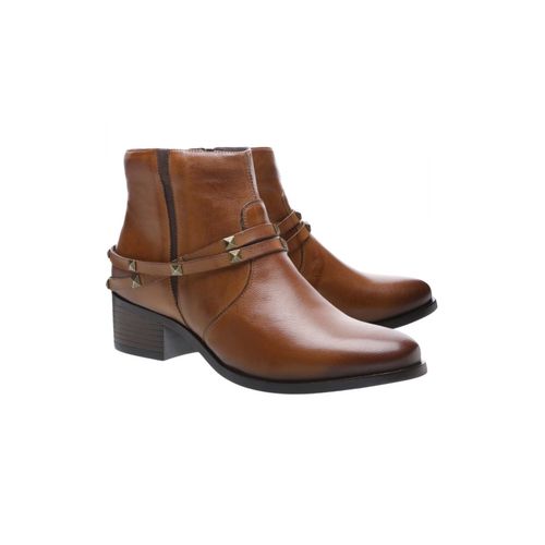 bota couro arezzo