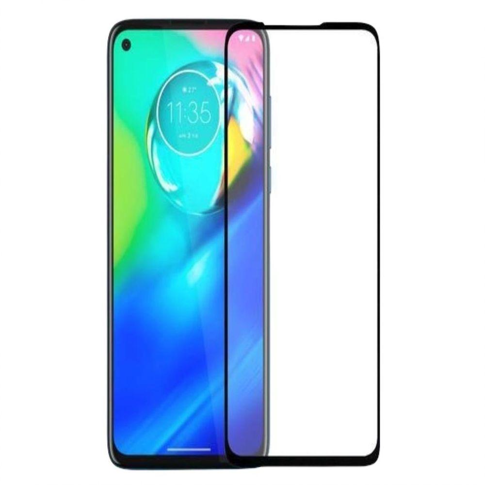 Película De Vidro 3d Para Moto G8 Power Com Bordas Pretas - Novo Mundo  Mobile