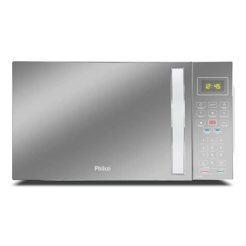 Forno Micro-Ondas Philco, 28 Litros, Limpa Fácil, Espelhado - PMO28EB Menor preço em Forno Micro-Ondas Philco, 28 Litros, Limpa Fácil, Espelhado - PMO28EB
