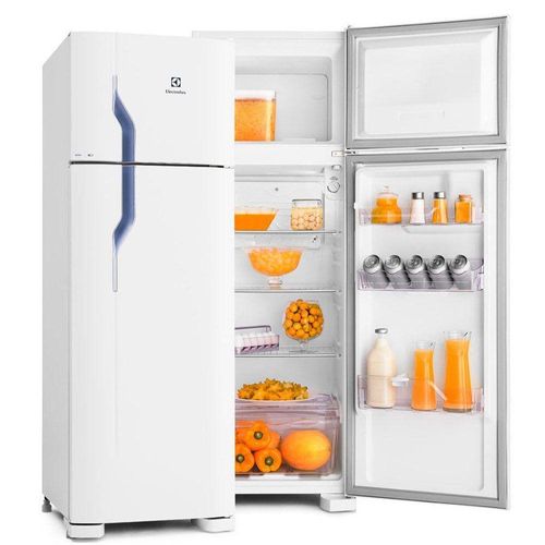 Refrigerador Electrolux Cycle Defrost 260 Litros 2 Portas Design Moderno Dc35a Branco 110v Menor preço em Refrigerador Electrolux Cycle Defrost 260 Litros 2 Portas Design Moderno Dc35a Branco 110v