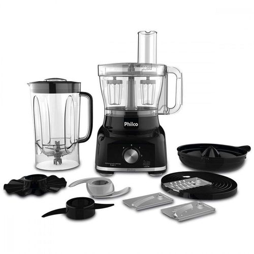 Multiprocessador Philco 2 Velocidades 1400w Pmp1600 Preto 127v Menor preço em Multiprocessador Philco 2 Velocidades 1400w Pmp1600 Preto 127v