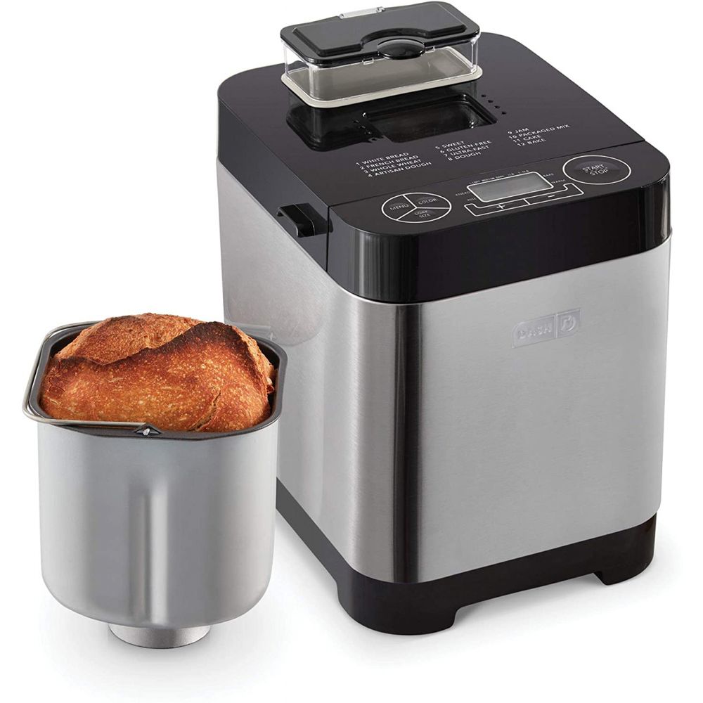 BLACK+DECKER Bread Maker, Bread Machine, White, BK1015W