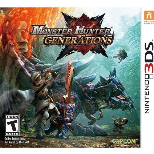 Jogo Monster Hunter Generations - 3ds - Capcom