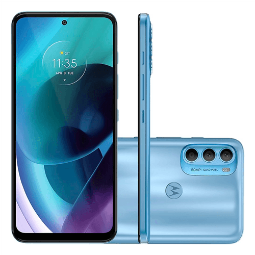 Smartphone Motorola Moto G71, Tela Max Vision de 6,4'', Câmera Tripla 50MP, 5G, 128GB - Azul Menor preço em Smartphone Motorola Moto G71, Tela Max Vision de 6,4'', Câmera Tripla 50MP, 5G, 128GB - Azul