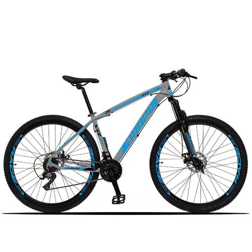 Bicicleta Dropp Z3x Disc M T15 Aro 29 Susp. Dianteira 21 Marchas - Azul/cinza