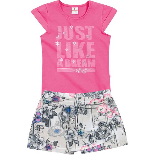 short saia de cotton