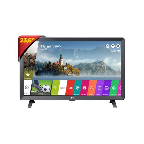 Smart TV Monitor LED 23,6" webOS 3.5 24TL520S LG - DTV, Wi-Fi, Time Machine Ready, HDMI e USB Unica Menor preço em Smart TV Monitor LED 23,6" webOS 3.5 24TL520S LG - DTV, Wi-Fi, Time Machine Ready, HDMI e USB Unica