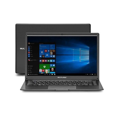 Notebook - Multilaser Pc150 Amd A4-9120e 1.60ghz 2gb 32gb Padrão Amd Radeon Graphics Windows 10 Professional Legacy 14