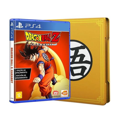 Jogo Dragon Ball Kakarot Edição Steelbook - Playstation 4 - Bandai Namco Games