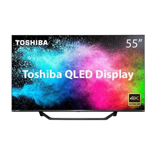 Smart Tela Toshiba Qled Display 55 Pol. Quantum Dot 4k Vidaa Menor preço em Smart Tela Toshiba Qled Display 55 Pol. Quantum Dot 4k Vidaa