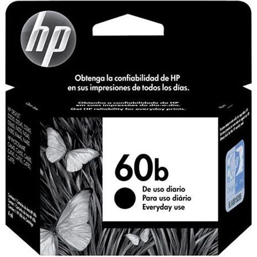 Menor preço em Cartucho Hp 60B Every Day Preto Cc636Wb