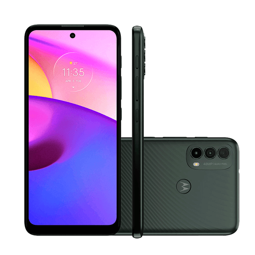 Smartphone Motorola Moto E40, 64GB, 4GB Ram, Processador Octa-Core, Câmera Tripla Traseira de 48MP, Tela Max Vision 6.5'', Grafite - XT2159-1 Menor preço em Smartphone Motorola Moto E40, 64GB, 4GB Ram, Processador Octa-Core, Câmera Tripla Traseira de 48MP, Tela Max Vision 6.5'', Grafite - XT2159-1