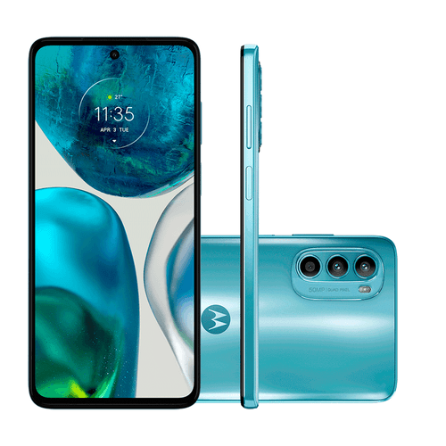 Smartphone Motorola Moto G52, 128GB, 4GB Ram Boost, Processador Octa-Core, Câmera Tripla Traseira de 50MP, Tela 6,6'', Azul - XT2221-2 Menor preço em Smartphone Motorola Moto G52, 128GB, 4GB Ram Boost, Processador Octa-Core, Câmera Tripla Traseira de 50MP, Tela 6,6'', Azul - XT2221-2