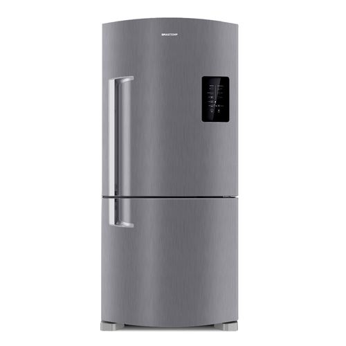 Geladeira Brastemp Frost Free Inverse 588 litros cor Inox com Smart Bar BRE85AK - 110V é boa?