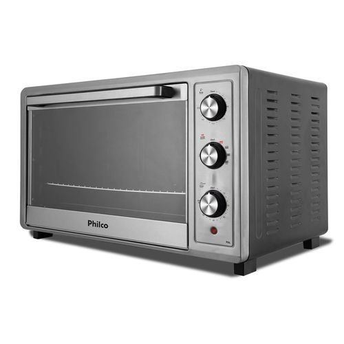 Forno Elétrico Philco PFE70IR Rotisserie Aço Inox 70L Menor preço em Forno Elétrico Philco PFE70IR Rotisserie Aço Inox 70L