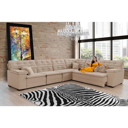 Sofá de Canto Magno 3,97x2,37m Menor preço em Sofá de Canto Magno 3,97x2,37m