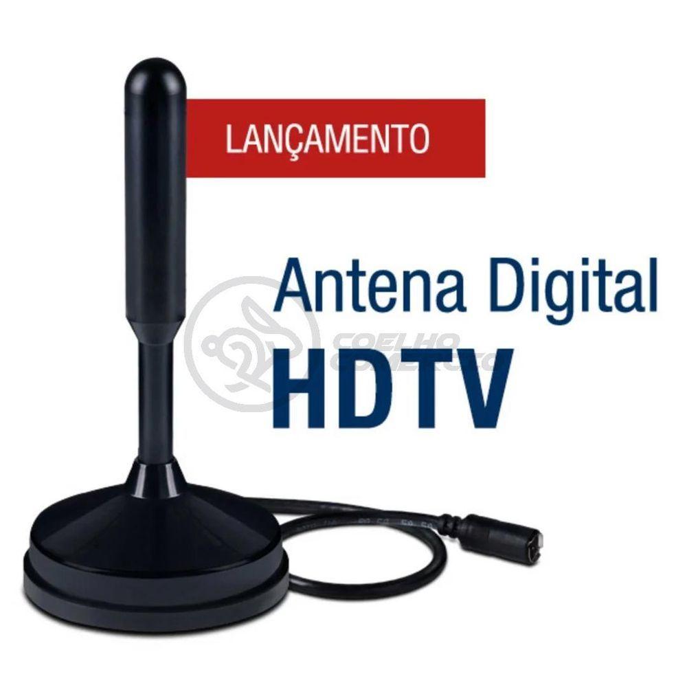 Matón Guardería Asumir Antena Digital Portátil Interna E Externa Full Hdtv Vhf 4K - Novo Mundo