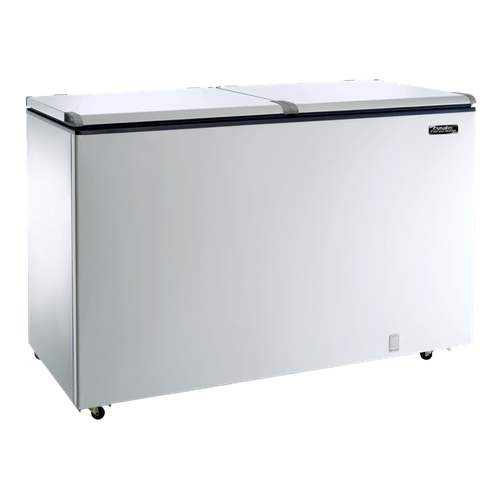 Freezer Horizontal Esmaltec 2 Tampas, 439L, Branco - ECH500 Menor preço em Freezer Horizontal Esmaltec 2 Tampas, 439L, Branco - ECH500