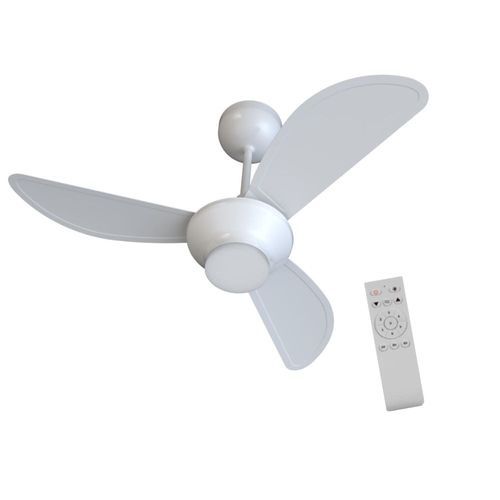 Ventilador de Teto Ventisol Mistral Branco Bivolt Com Controle Remoto e LED Bivolt Menor preço em Ventilador de Teto Ventisol Mistral Branco Bivolt Com Controle Remoto e LED Bivolt