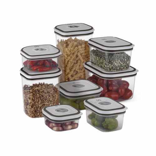 Conjunto Potes Herméticos da Electrolux 8 Peças Transparente Polipropileno Menor preço em Conjunto Potes Herméticos da Electrolux 8 Peças Transparente Polipropileno