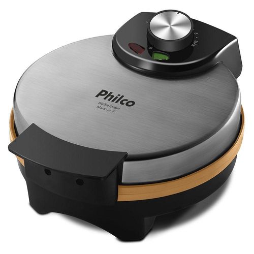 Waffle Maker Philco Maxx Gold PWM02PG Inox 220V Menor preço em Waffle Maker Philco Maxx Gold PWM02PG Inox 220V
