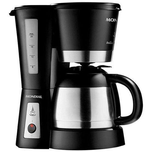 Cafeteira Eletrica Mondial C-17 800 Watts 127vPreta Menor preço em Cafeteira Eletrica Mondial C-17 800 Watts 127vPreta