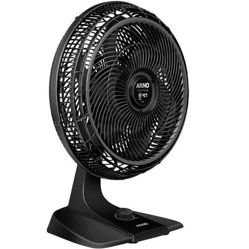 Ventilador Arno 40Cm Turbo Force 2 Em 1 Vf42 Vf42 Preto 220V Menor preço em Ventilador Arno 40Cm Turbo Force 2 Em 1 Vf42 Vf42 Preto 220V