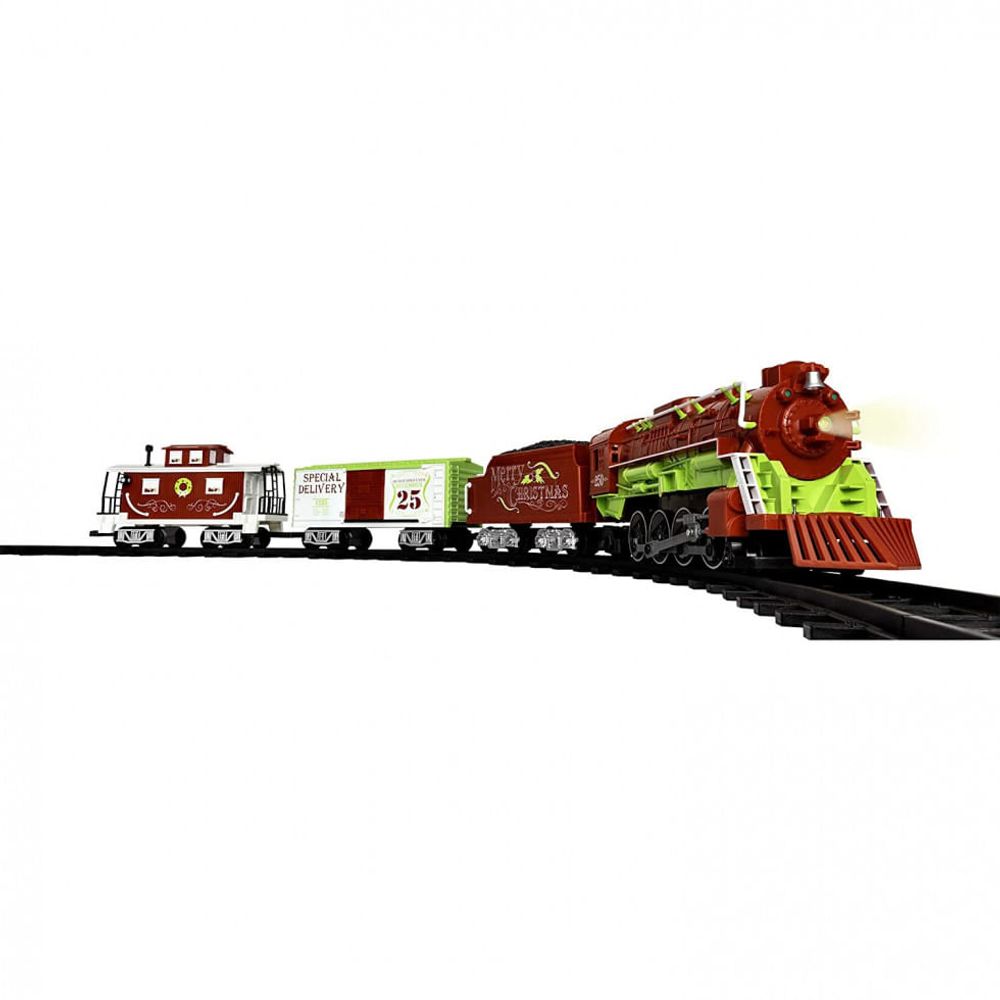 Conjunto de Trem Trenzinho Elétrico LIONEL Natal com Controle Remoto, para  Adultos e Crianças - Novo Mundo Mobile