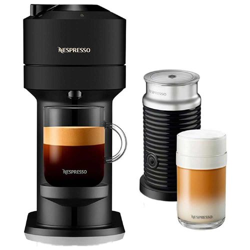 Cafeteira Expresso Nespresso Vertuo Next Matt & Aeroccino Preto 220v - A3gcv1br3mbne