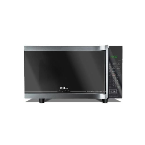 Micro-ondas Philco PMO28TF Flat Preto sem Prato Giratório 28L - 127V Menor preço em Micro-ondas Philco PMO28TF Flat Preto sem Prato Giratório 28L - 127V