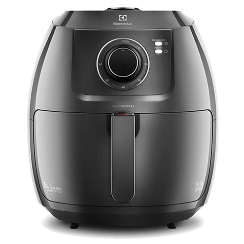 Fritadeira Elétrica Airfryer Family Efficient Electrolux Grafite - EAF50 Menor preço em Fritadeira Elétrica Airfryer Family Efficient Electrolux Grafite - EAF50