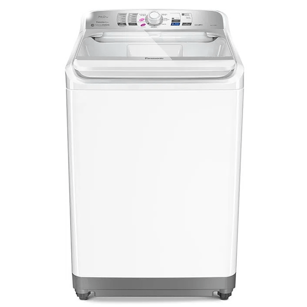 Máquina de Lavar Panasonic 14kg 8 Programas de Lavagens 500W Branco NAF140B1WB 110V
