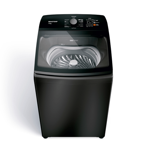 Máquina de Lavar Brastemp 12Kg Cinza Platinum com Ciclo Tira Manchas Advanced e Ciclo Antibolinha BWK12B9 - 220V Menor preço em Máquina de Lavar Brastemp 12Kg Cinza Platinum com Ciclo Tira Manchas Advanced e Ciclo Antibolinha BWK12B9 - 220V