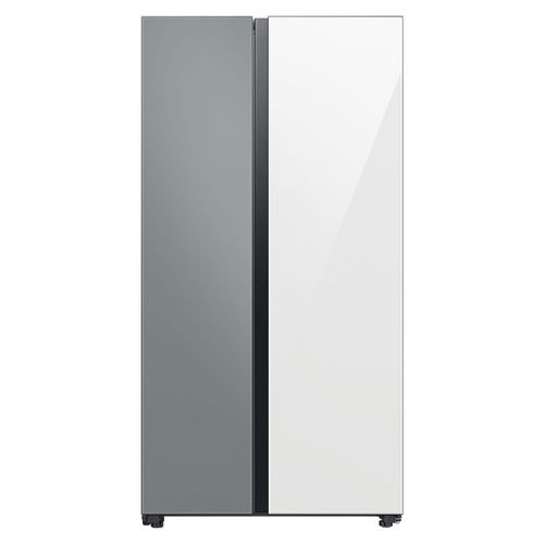 Geladeira/refrigerador 626 Litros 2 Portas Cinza Side By Side - Samsung - 220v - Rs60cb70na7gbz