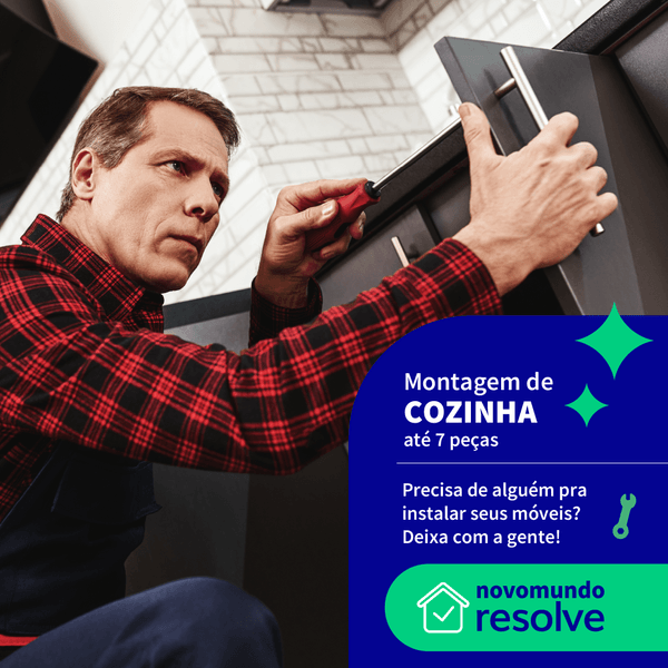 Montagem de Cozinha até 7 peças