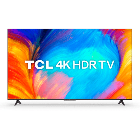 Smart TV LED 65'' SEMP TCL 4K HDR Google Tv HDR Dual Band Wifi USB Preto 65P635