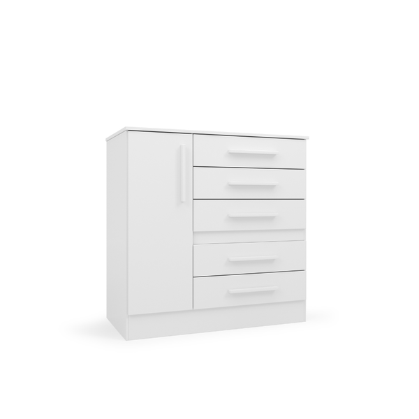 Cômoda Batrol Advantage 5 Gavetas Branco