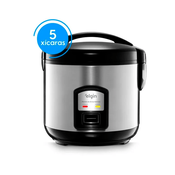 Panela de Arroz Elétrica Elgin Capacidade 5 Xícaras 1 Litro 400W 220V