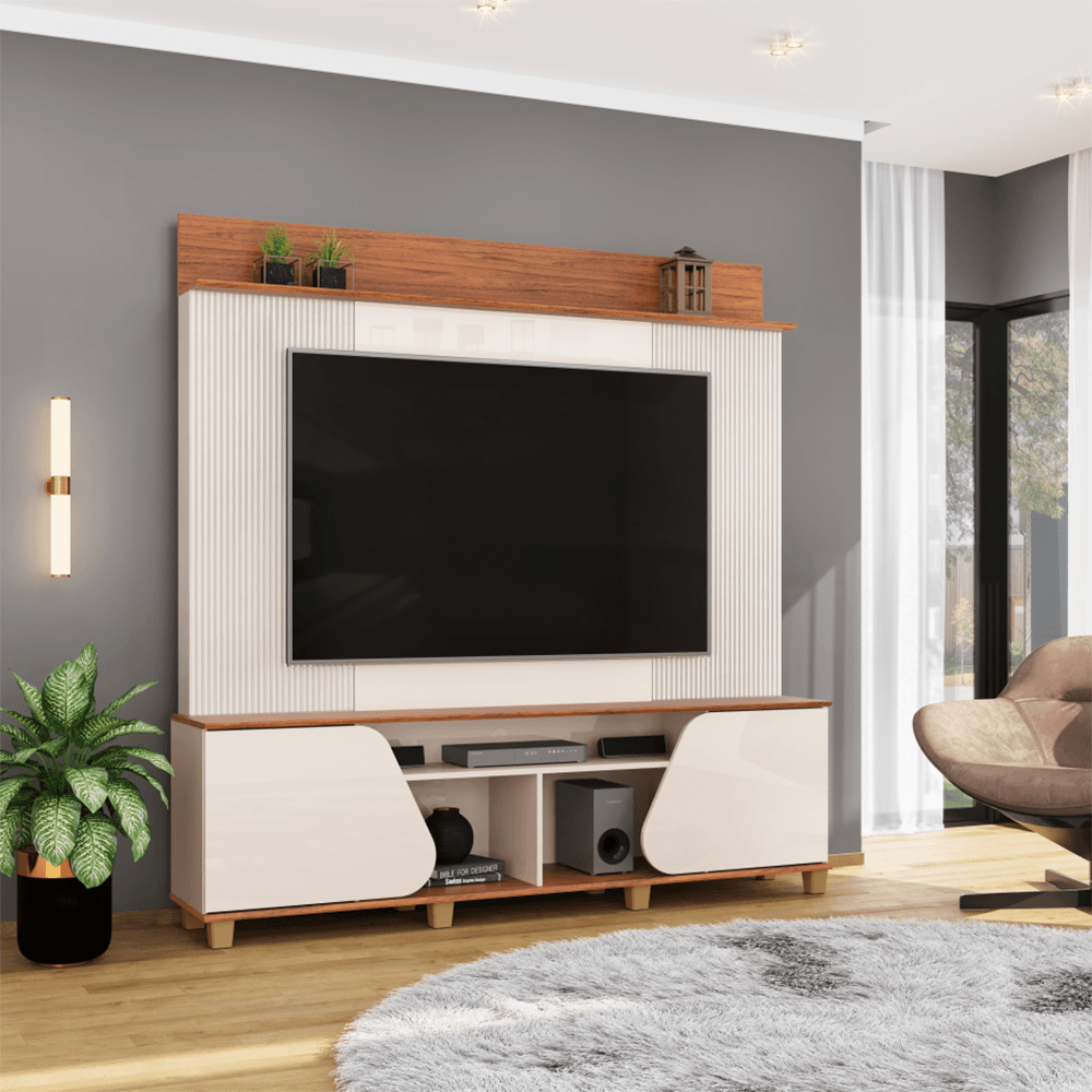 Painel Home MDF/MDP para TV até 70 polegadas Henry